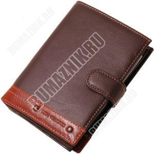 Бумажник LouiVearner LOU7461-b11 - кошелек коричневого цвета