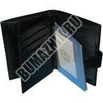 Обложка-кошелек с отделениями и вставками Petek 23108
